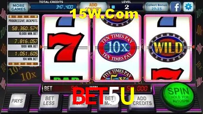 Variedade de jogos na Bet5U